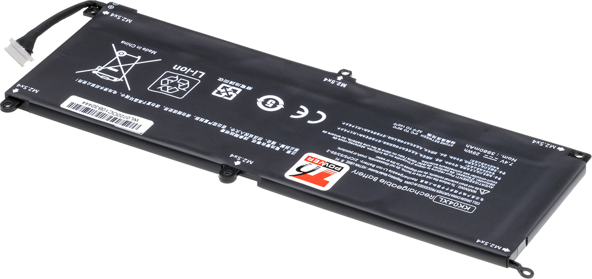 Batéria T6 Power HP Pro x2 612 G1 Tablet, 3980mAh, 29Wh, 4cell, Li-pol 