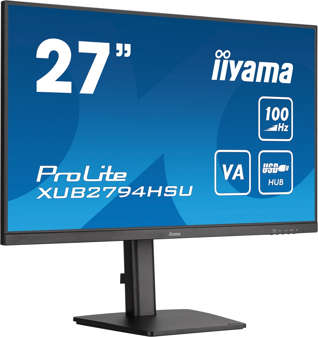 iiyama ProLite/ XUB2794HSU-B6/ 27"/ VA/ FHD/ 100Hz/ 1ms/ Black/ 3R 