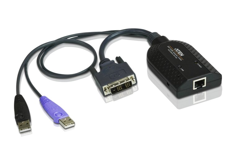 ATEN CPU modul USB DVI + SM pre KVM KH-1508A/ 1516A, KH2508A/ KH2516A,  KN,  KM