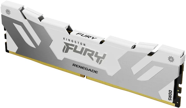 Kingston FURY Renegade/ DDR5/ 32GB/ 6400MHz/ CL32/ 1x32GB/ White 
