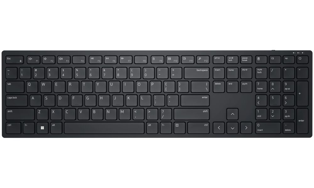 Dell KB500/ Bezdrôtová USB/ UK layout/ Čierna