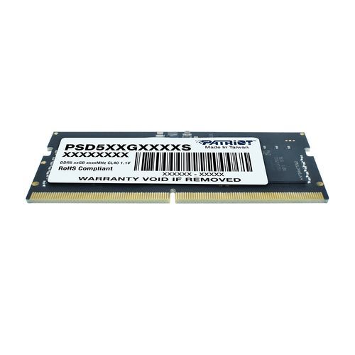 Patriot Signature Line/ SO-DIMM DDR5/ 16GB/ 4800MHz/ CL40/ 1x16GB 