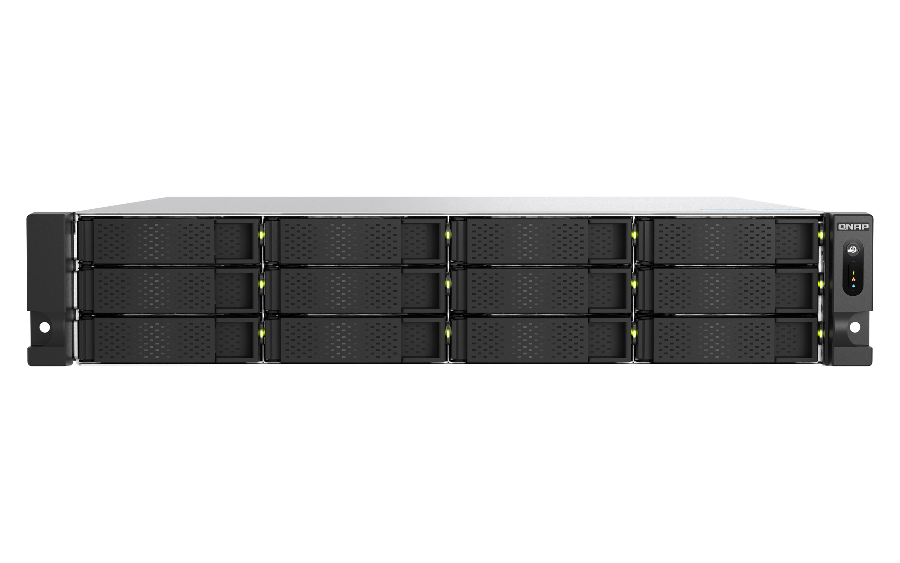 QNAP TS-h1277AXU-RP-R5-16G (Ryzen pre 5, 1GHz, ZFS, 16GB DDR5 RAM, 12x SATA, 2x 2, 5GbE, 2x 10GbE)