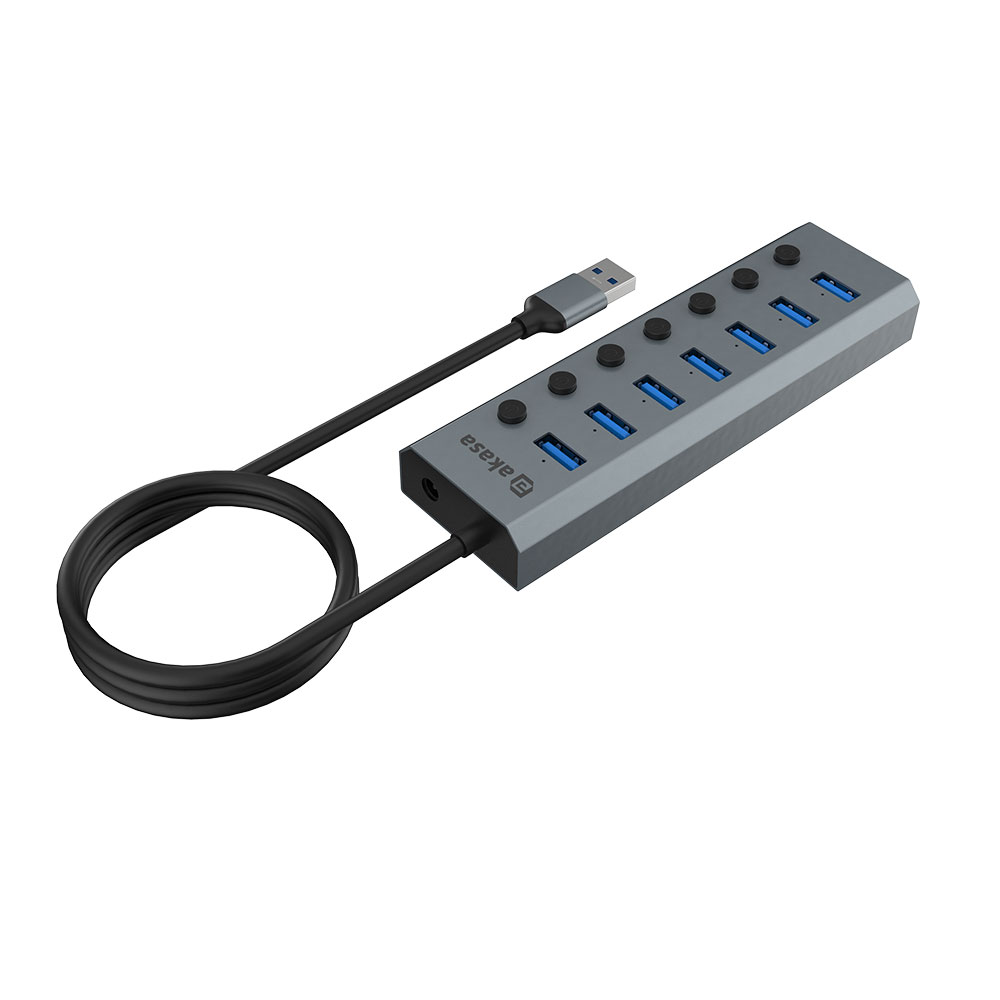 AKASA USB hub Connect 7 IPS 7-Port 