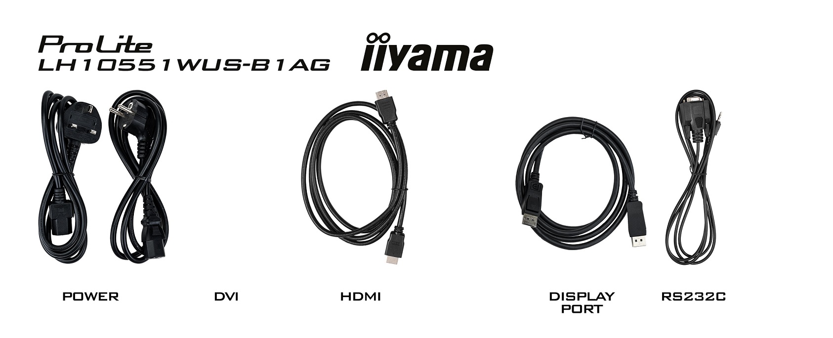105" iiyama LH10551UWS-B1AG: IPS, 5K, USB-C, 24/ 7 