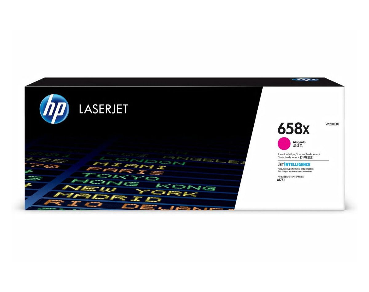 HP 658X Magenta LaserJet Toner Cartridge (28, 000 pages)