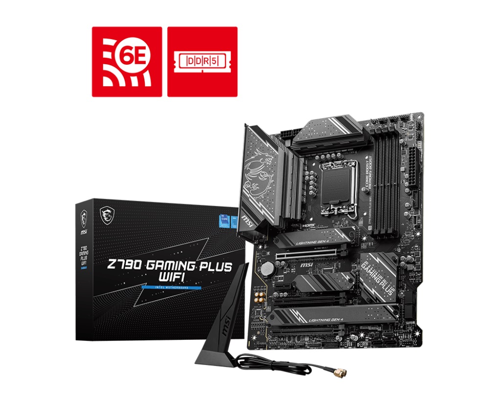 MSI Z790 GAMING PLUS WIFI/ LGA 1700/ ATX 