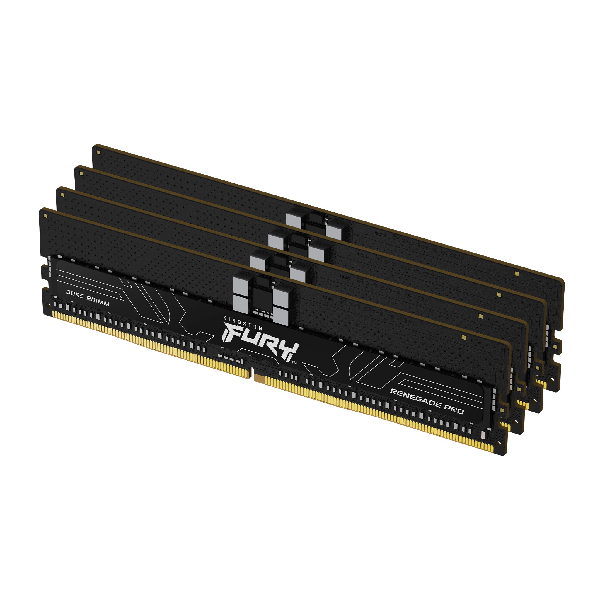 Kingston FURY Renegade Pro/ DDR5/ 64GB/ 5600MHz/ CL28/ 4x16GB/ Black 