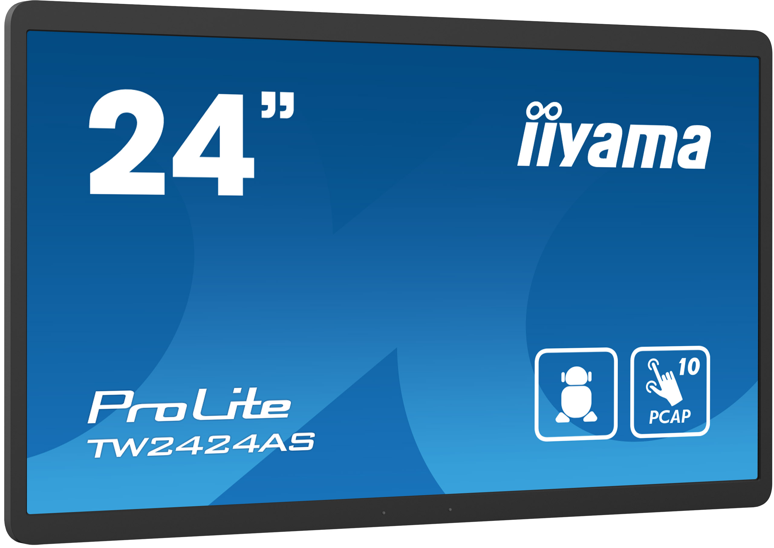 24" iiyama TW2424AS-B1: PCAP, Android 12, FHD 