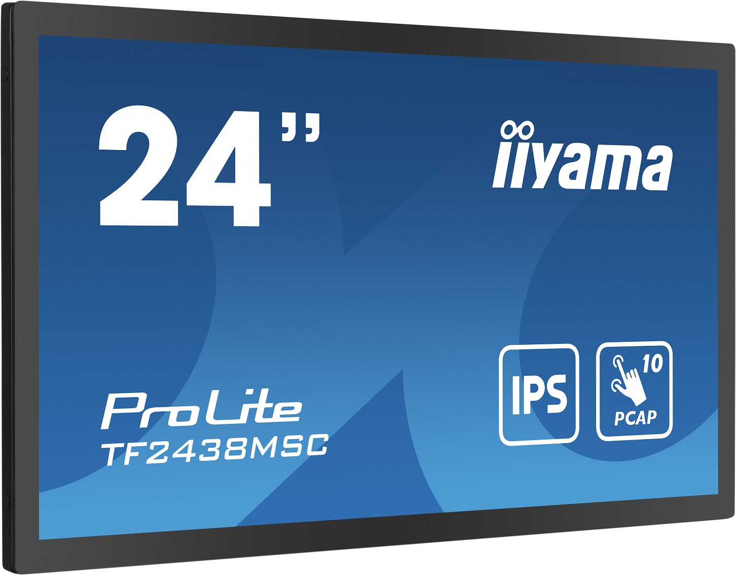 24" iiyama TF2438MSC-B1: PCAP, IPS, FHD, HDMI, DP 