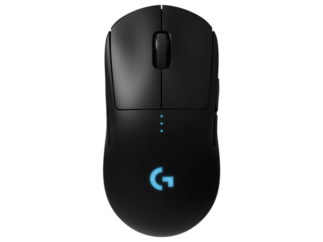 Logitech PRO/ Herná/ Optická/ 25 600 DPI/ Bezdrôtová USB/ Čierna