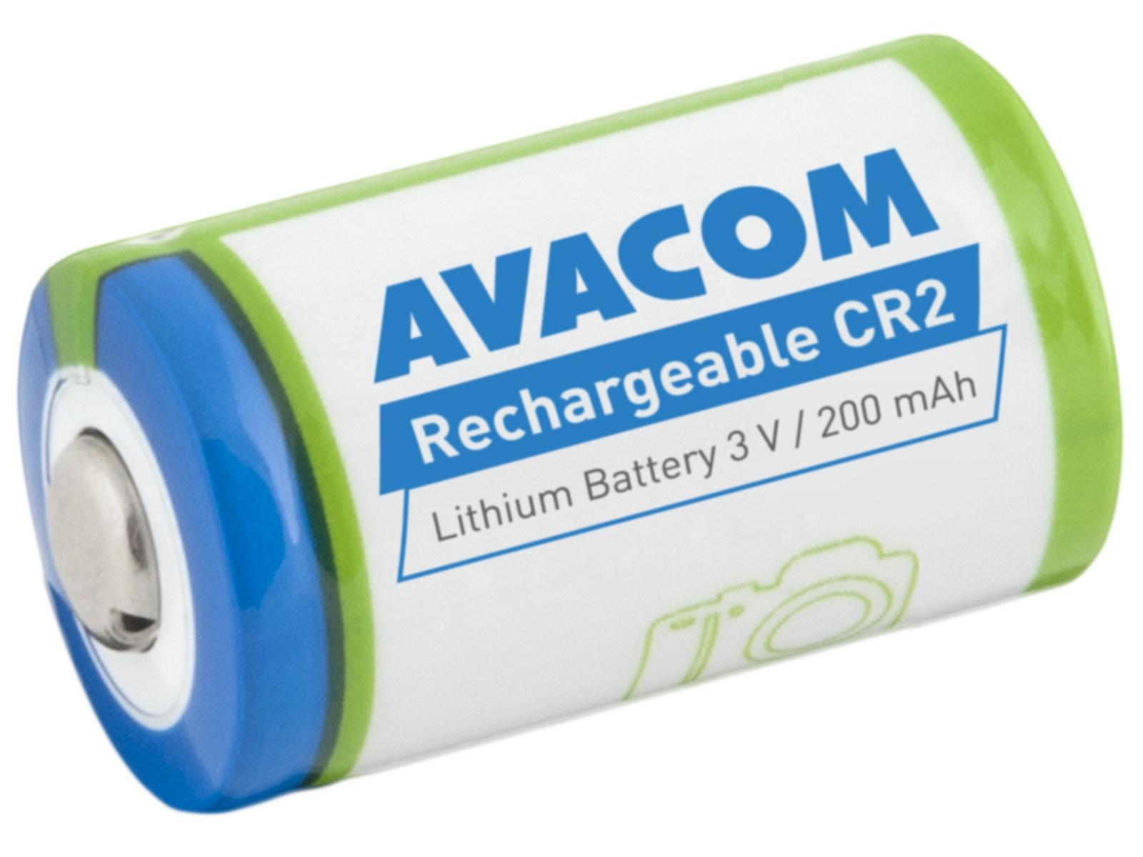 Nabíjecí fotobaterie Avacom CR2 3V 200mAh 0.6Wh 