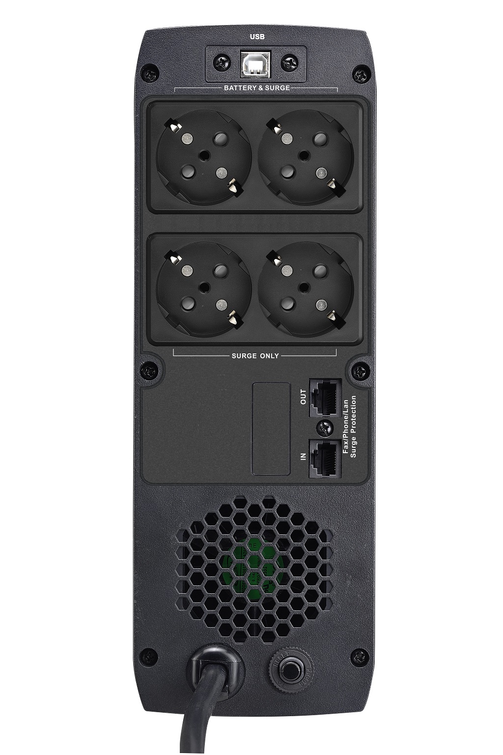 FSP UPS ST 1200, 1200 VA / 720 W, LCD, line interactive 