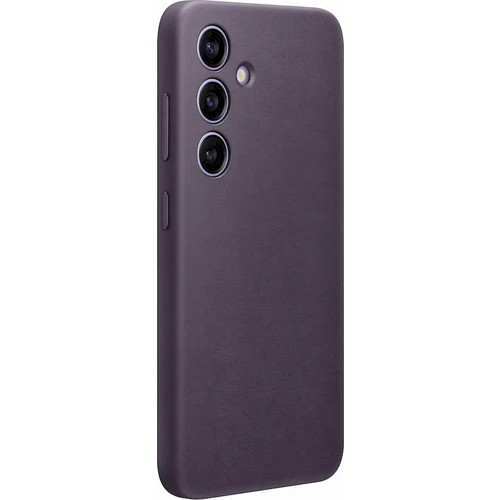 Samsung Zadný kryt z vegánskej kože S24 Dark Violet 