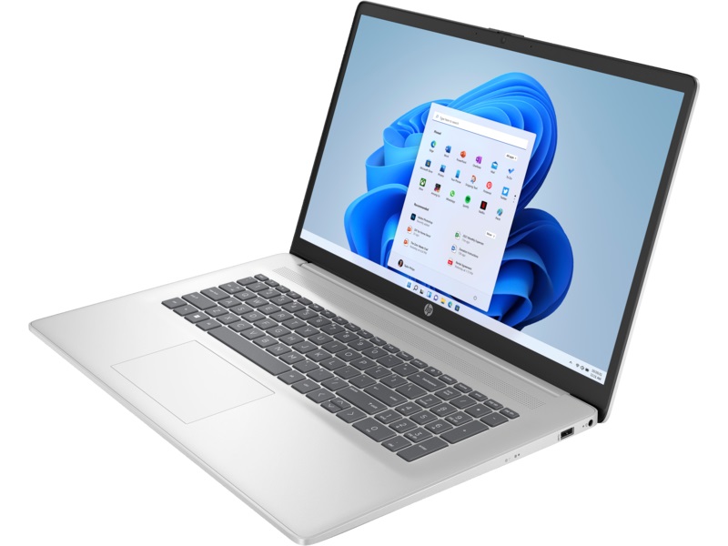 HP 17/ 17-cn4002nc/ 3-100U/ 17, 3"/ FHD/ 16GB/ 512GB SSD/ UHD/ W11H/ Silver/ 2R 