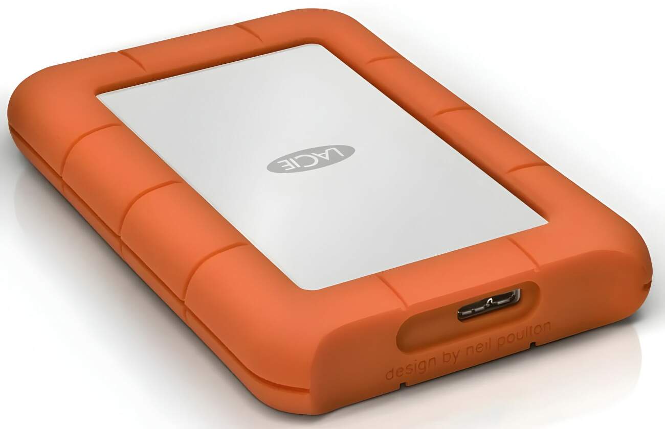 LaCie SSD 1TB Rugged Mini - Orange 