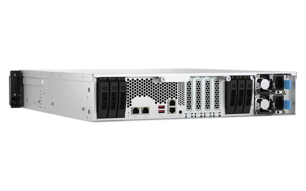 QNAP TS-h3088XU-RP-W1250-32G(6C/ Xeon W-1250/ 3, 3-4, 7GHz/ 32GBRAM/ 30xSATA/ 4x2, 5GbE/ 2x25GbE/ 4xUSB3.1/ 3xPCIe/ RP) 