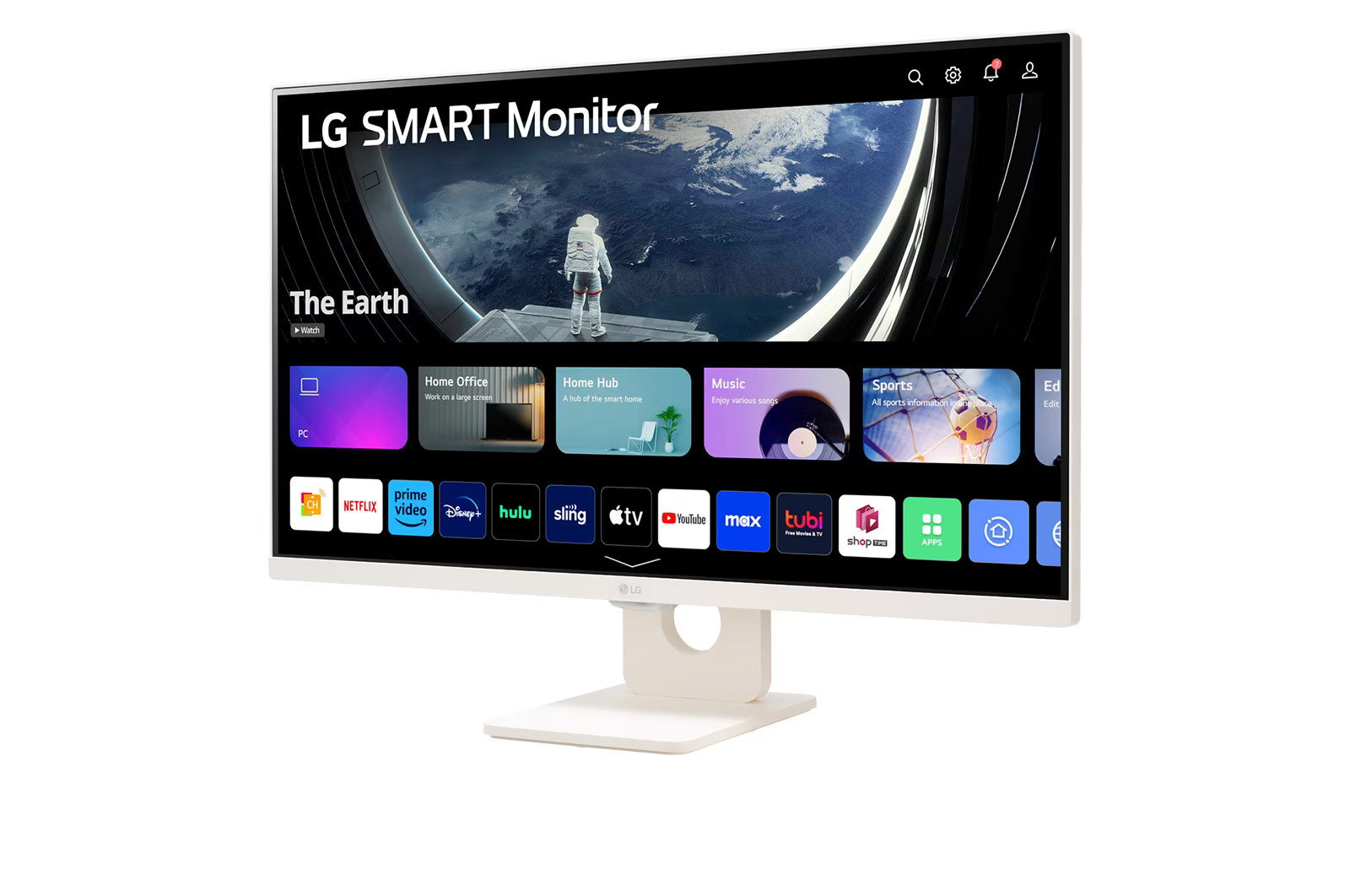 LG/ 27SR50F-W/ 27"/ IPS/ FHD/ 60Hz/ 8ms/ White/ 2R 