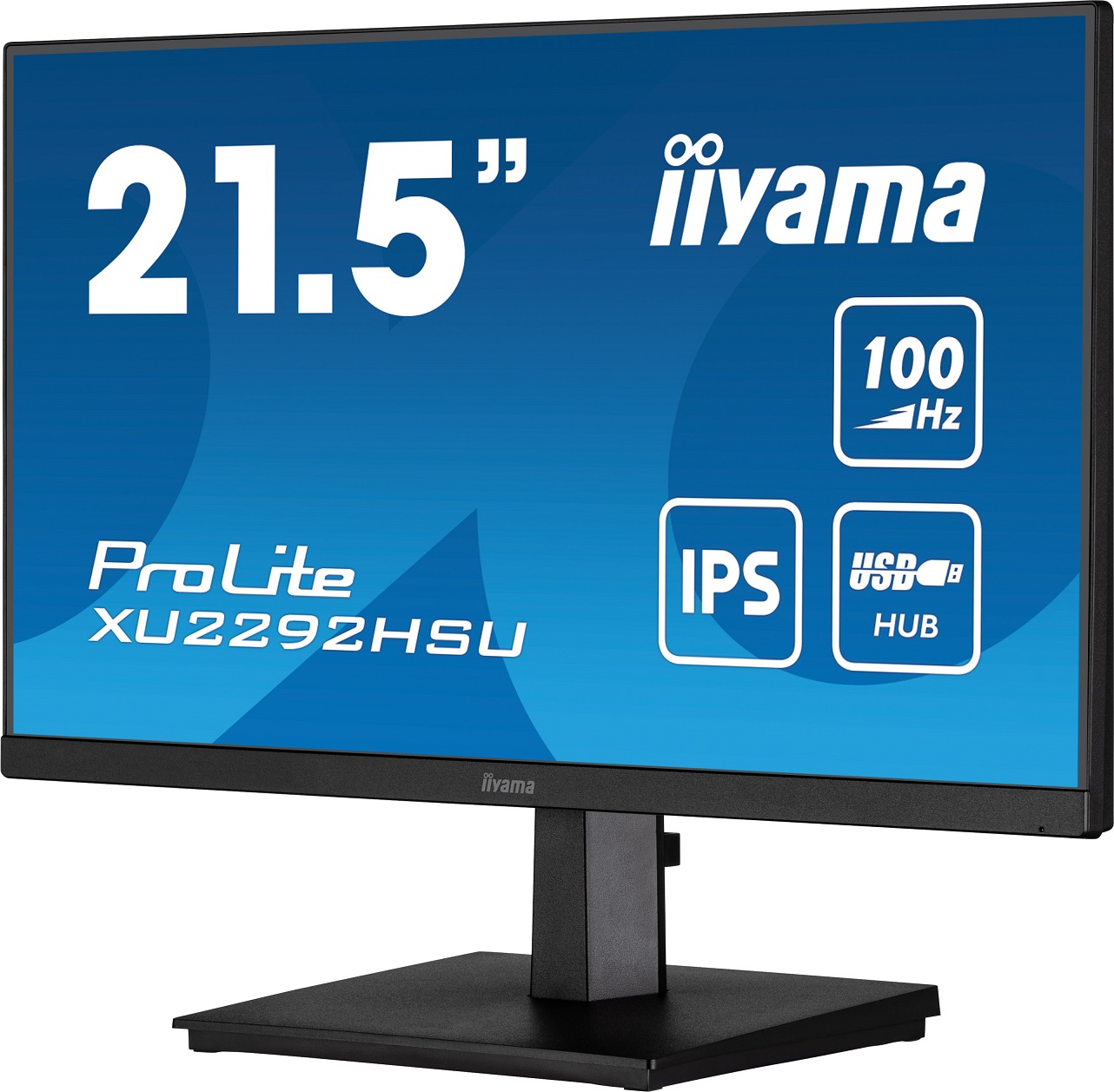 iiyama ProLite/ XU2292HSU-B6/ 21, 5"/ IPS/ FHD/ 100Hz/ 0, 4ms/ Black/ 3R 