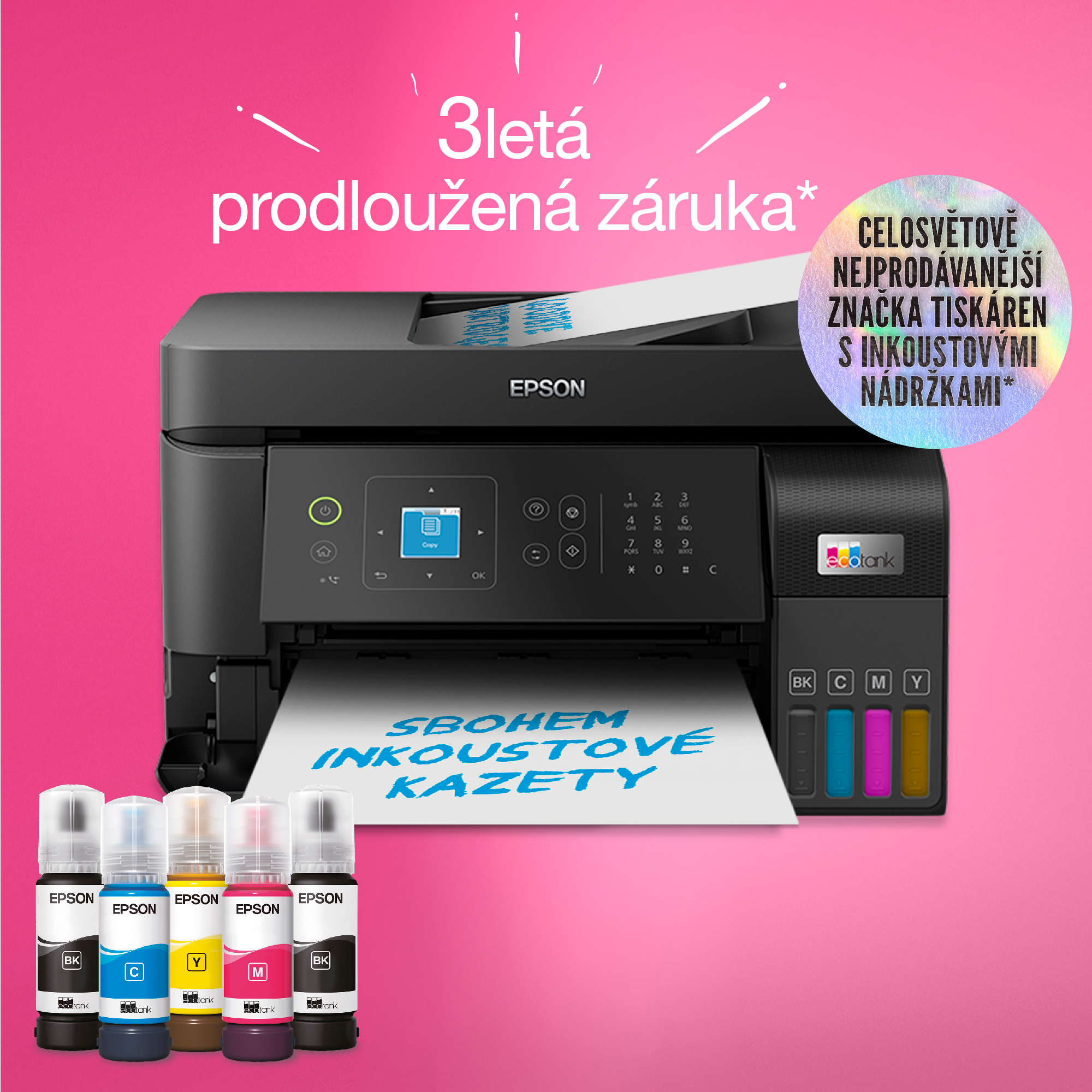 Epson EcoTank/ L5590/ MF/ Ink/ A4/ LAN/ WiFi/ USB 