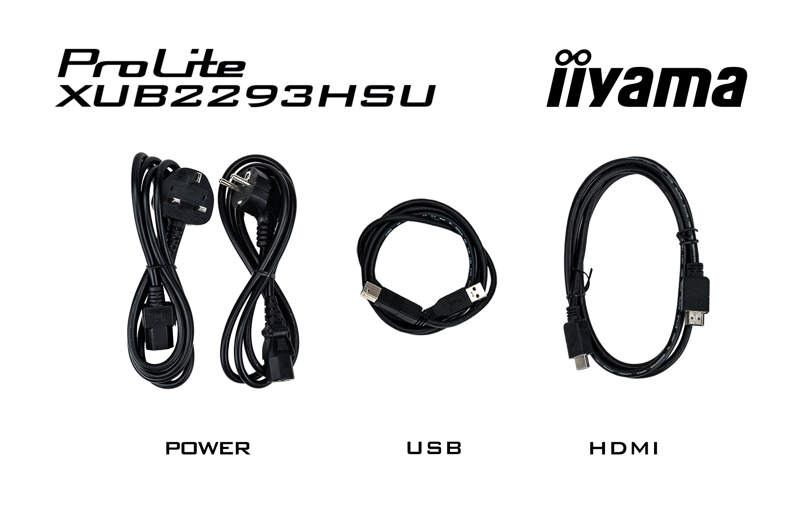 iiyama ProLite/ XUB2293HSU-B6/ 21, 5"/ IPS/ FHD/ 100Hz/ 1ms/ Black/ 3R 