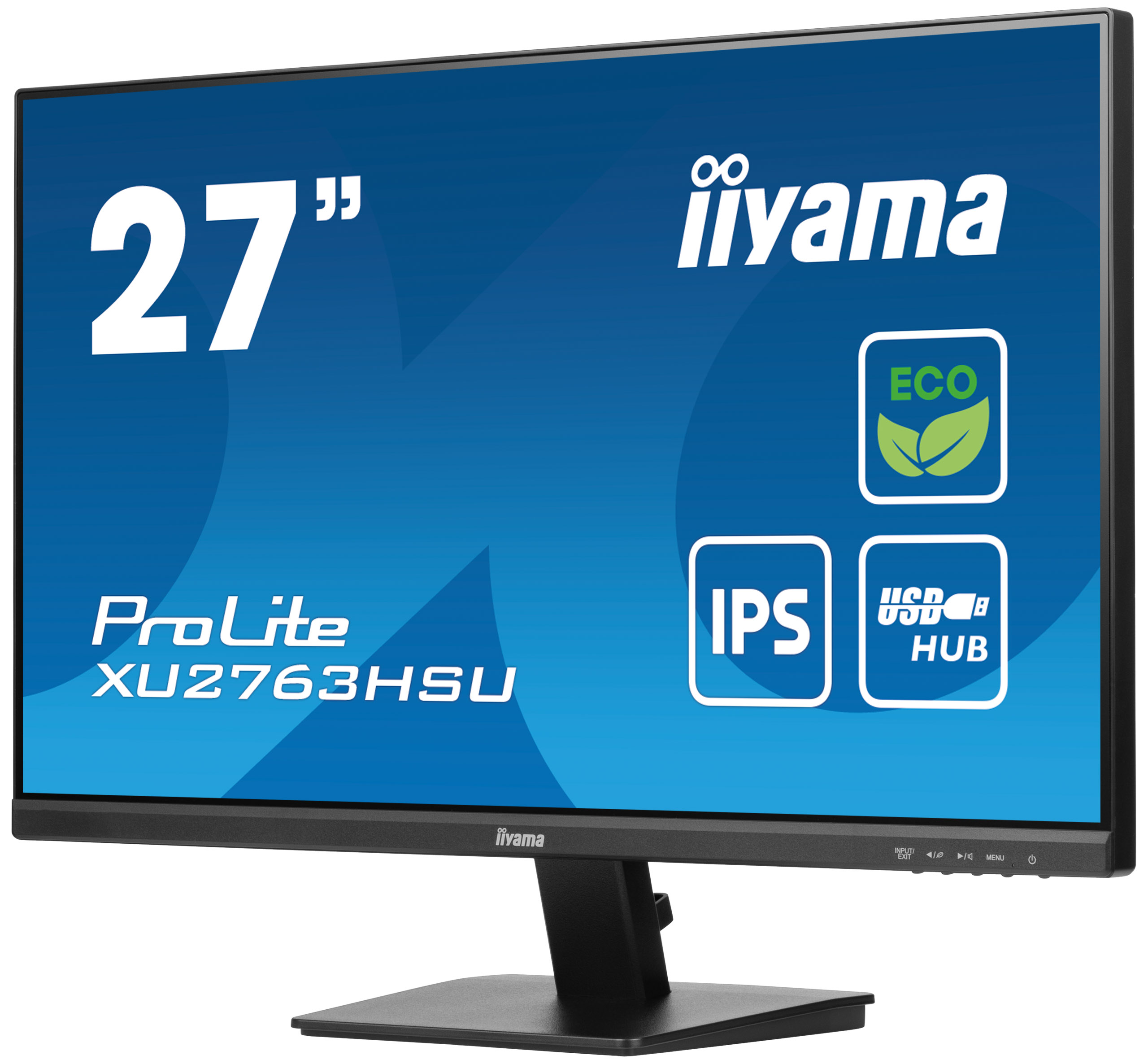 iiyama ProLite/ XU2763HSU-B1/ 27"/ IPS/ FHD/ 100Hz/ 3ms/ Black/ 3R 