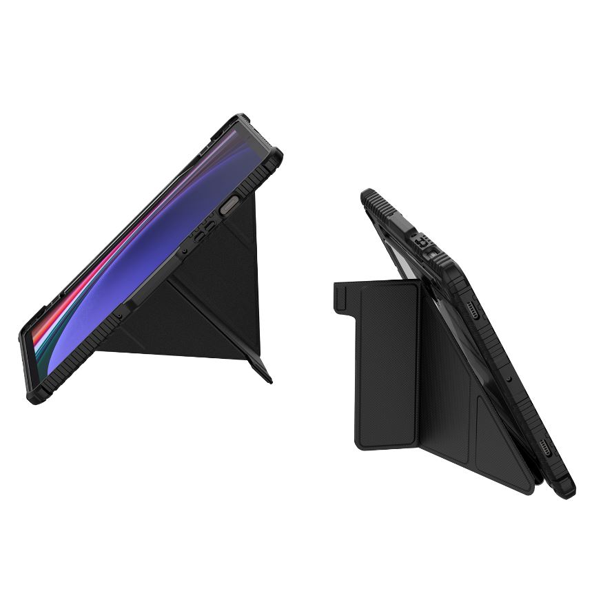 Nillkin Bumper PRO Protective Stand Case Multi-angle pre Samsung Galaxy Tab S9 FE+ Black 