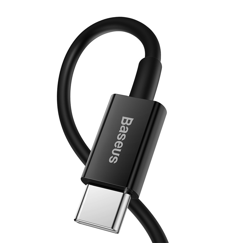 Baseus Datový kabel Superior Series USB-C/ Lightning 20W 2m černý 