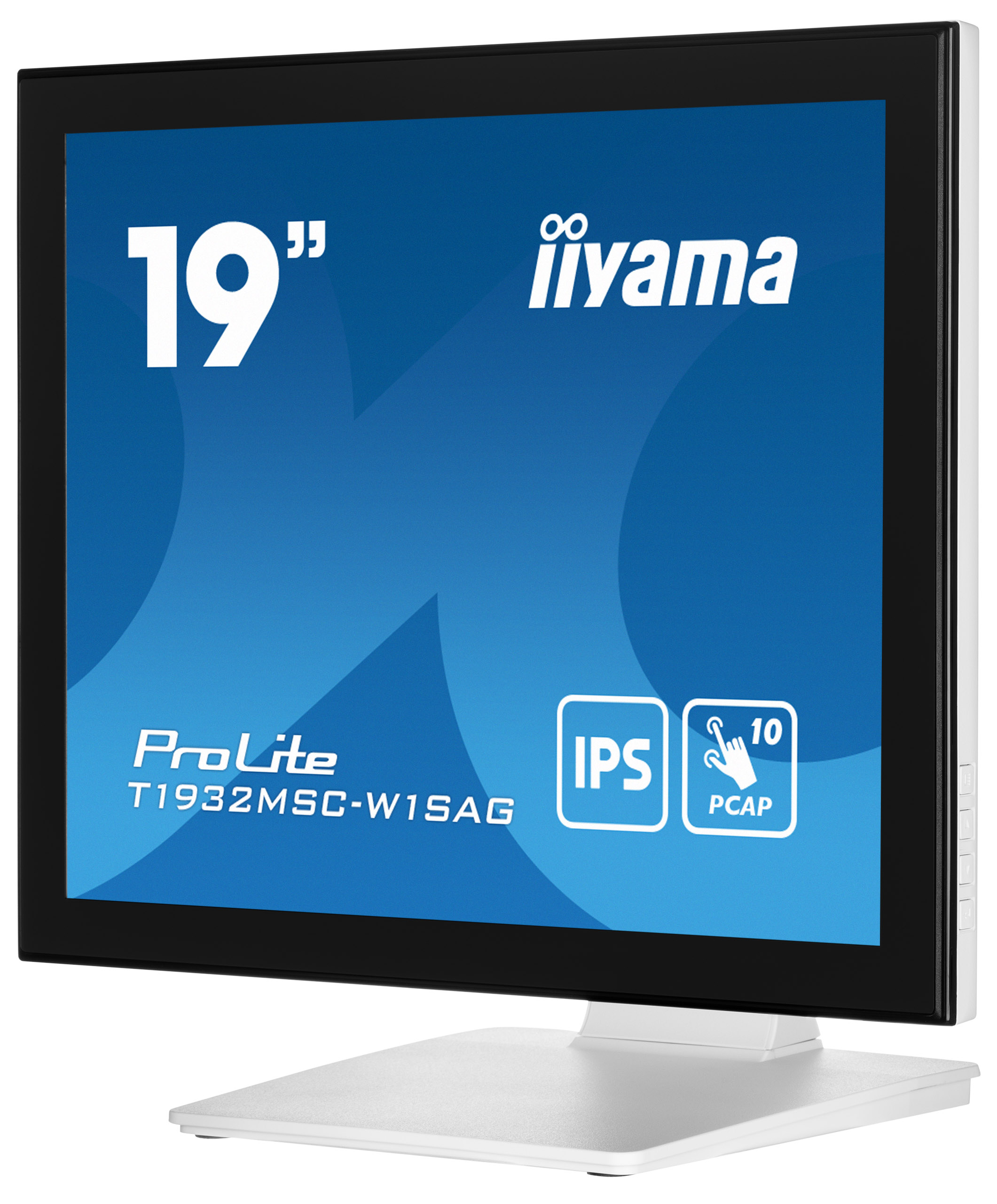 19" iiyama T1932MSC-W1SAG:IPS, SXGA, PCAP, HDMI, DP,  
