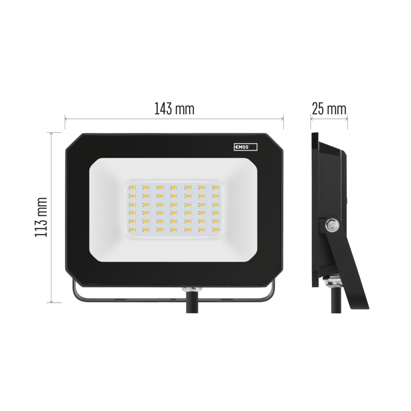 EMOS LED REFLEKTOR SIMPO 30W, 3000Lm, 4000K 