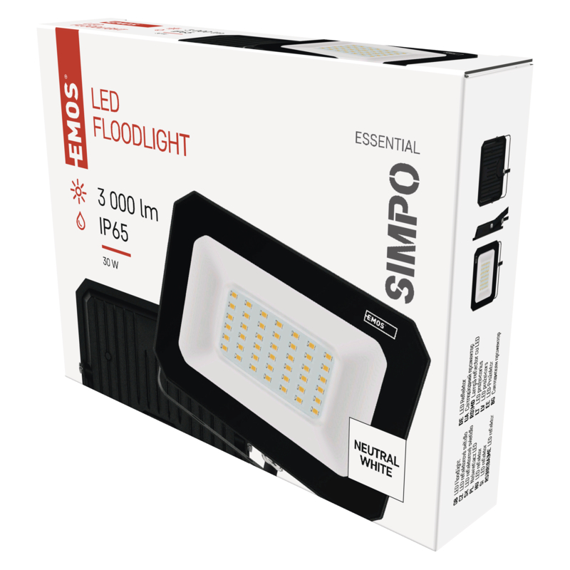 EMOS LED REFLEKTOR SIMPO 30W, 3000Lm, 4000K 