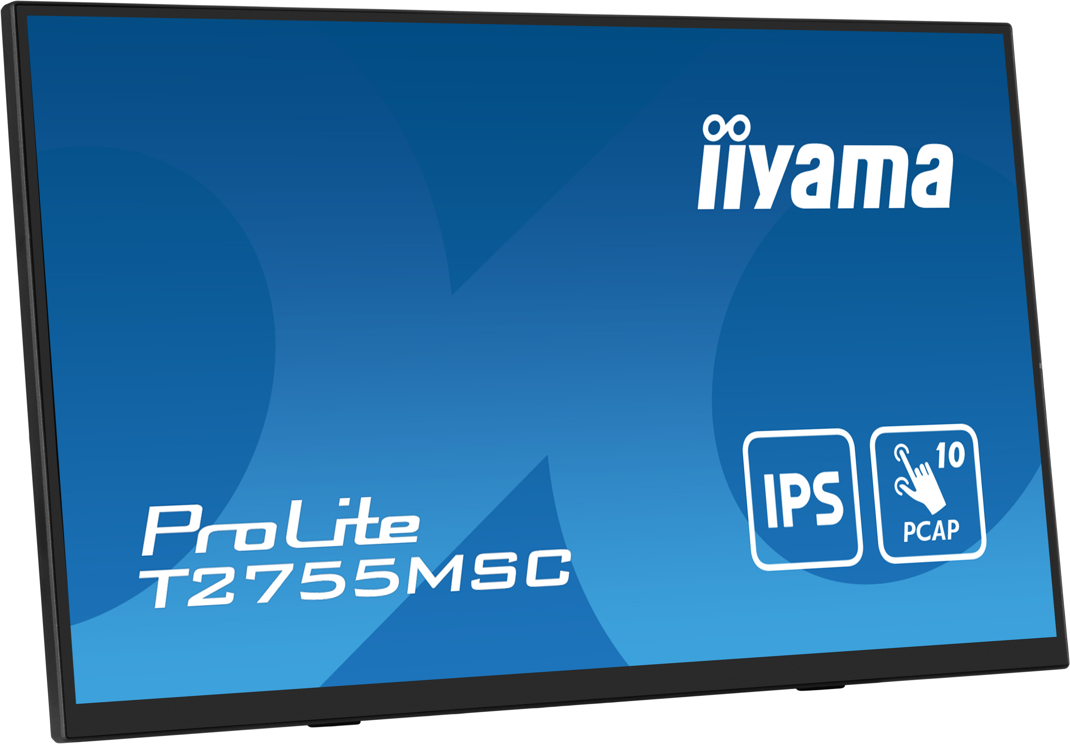 27" iiyama T2755MSC-B1:IPS, FHD, PCAP, Webcam 