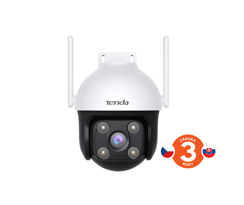 Tenda RH7-WCA - Vonkajšia otočná IP65 Wi-Fi 4MPx kamera, nočná LED, audio, detekcia pohybu, CZ app 