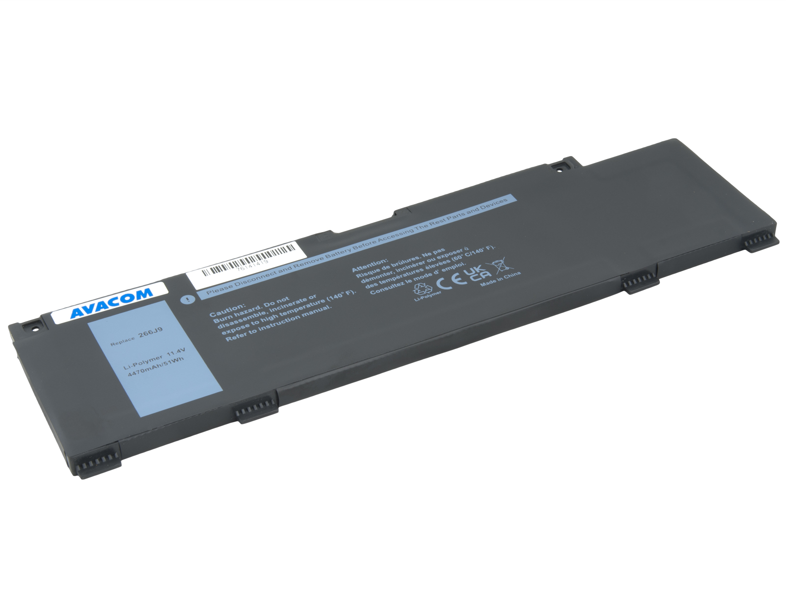 Batéria AVACOM pre Dell G3 3590 Li-Pol 11, 4 V 4470mAh 51Wh