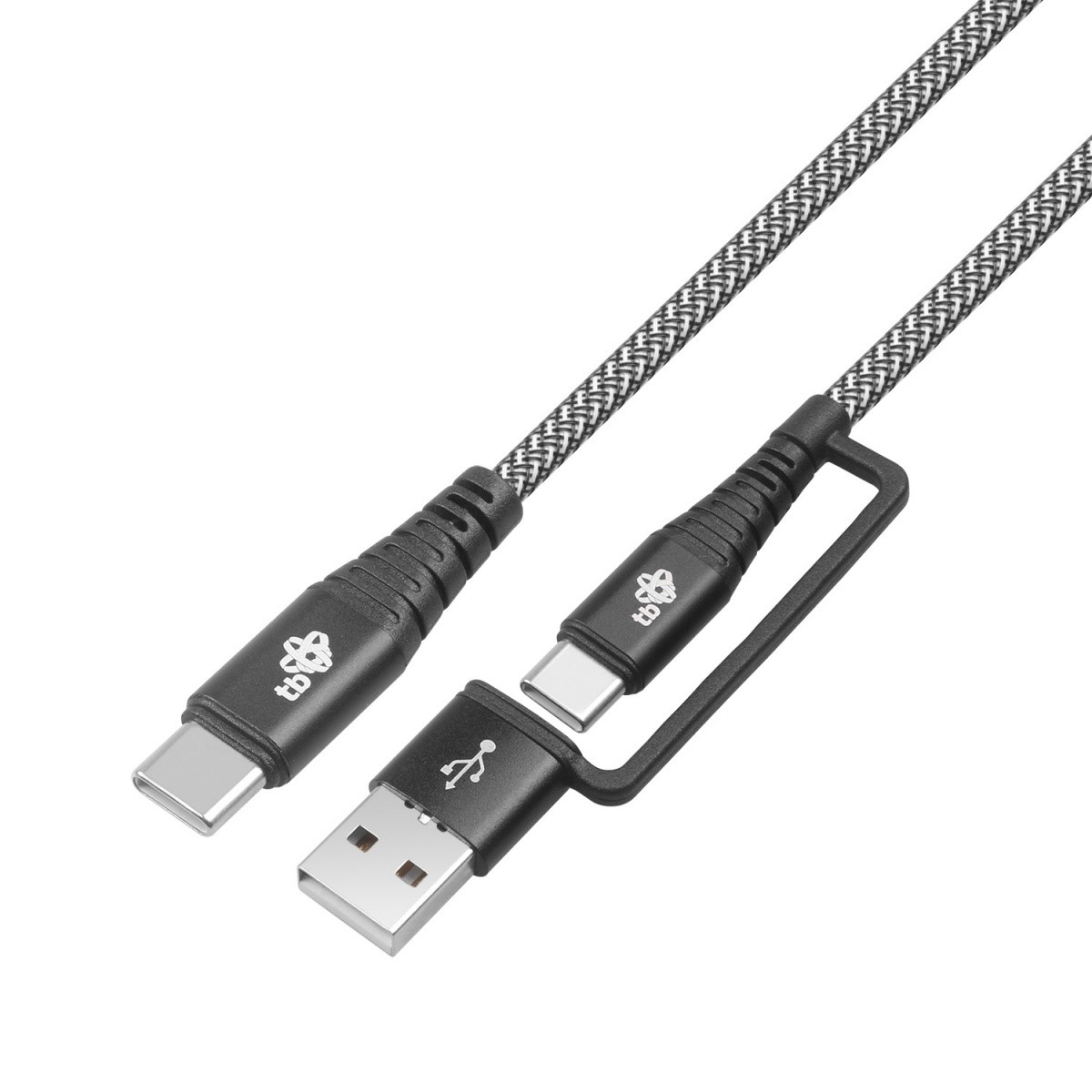 TB Touch 2v1 kábel USB-C - USB C s USB A, 1, 2 m 