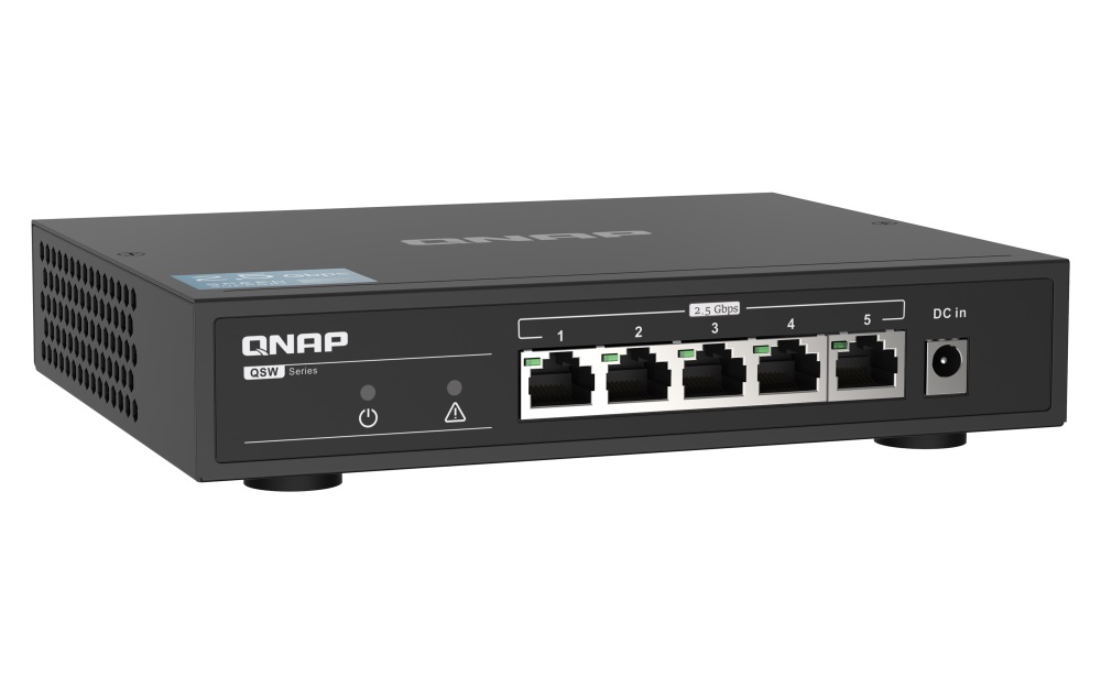 QNAP TS-473A-SW5T (TS-473A-8G + QSW-1105-5T) 