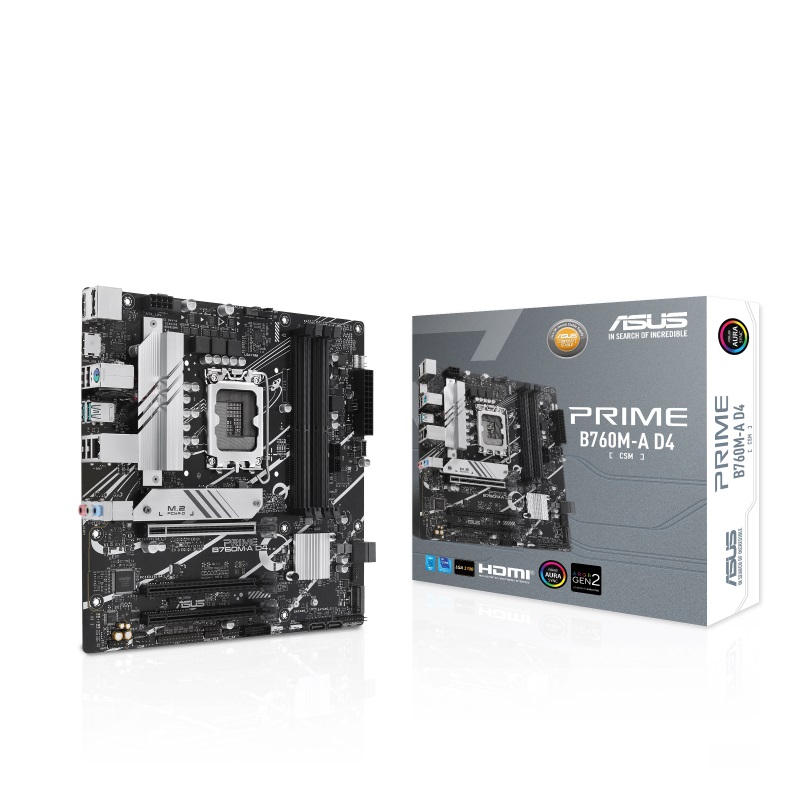 ASUS PRIME B760-D4-CSM/ LGA 1700/ mATX 