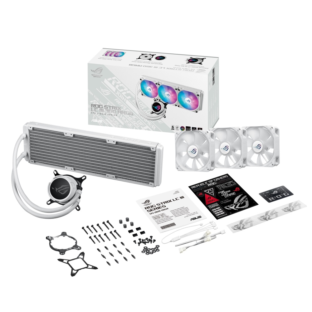 ROG STRIX LC III 360 ARGB WHT 