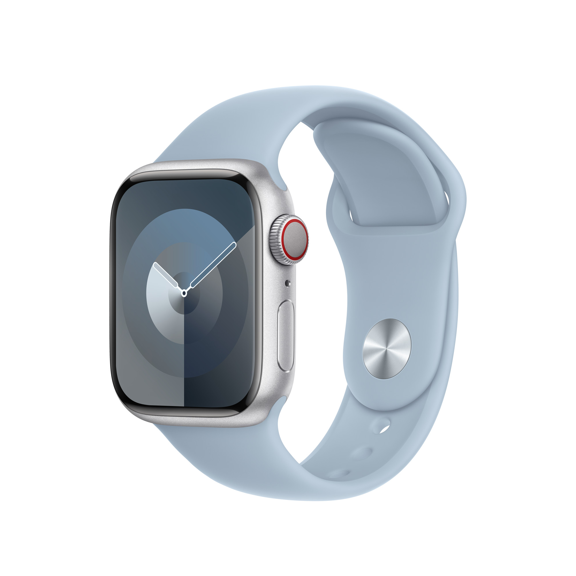 Watch Acc/ 45/ Light Blue Sport Band - M/ L 