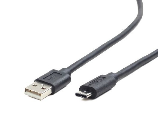 GEMBIRD USB 2.0 AM do Type-C cable (AM/ CM), 1 m