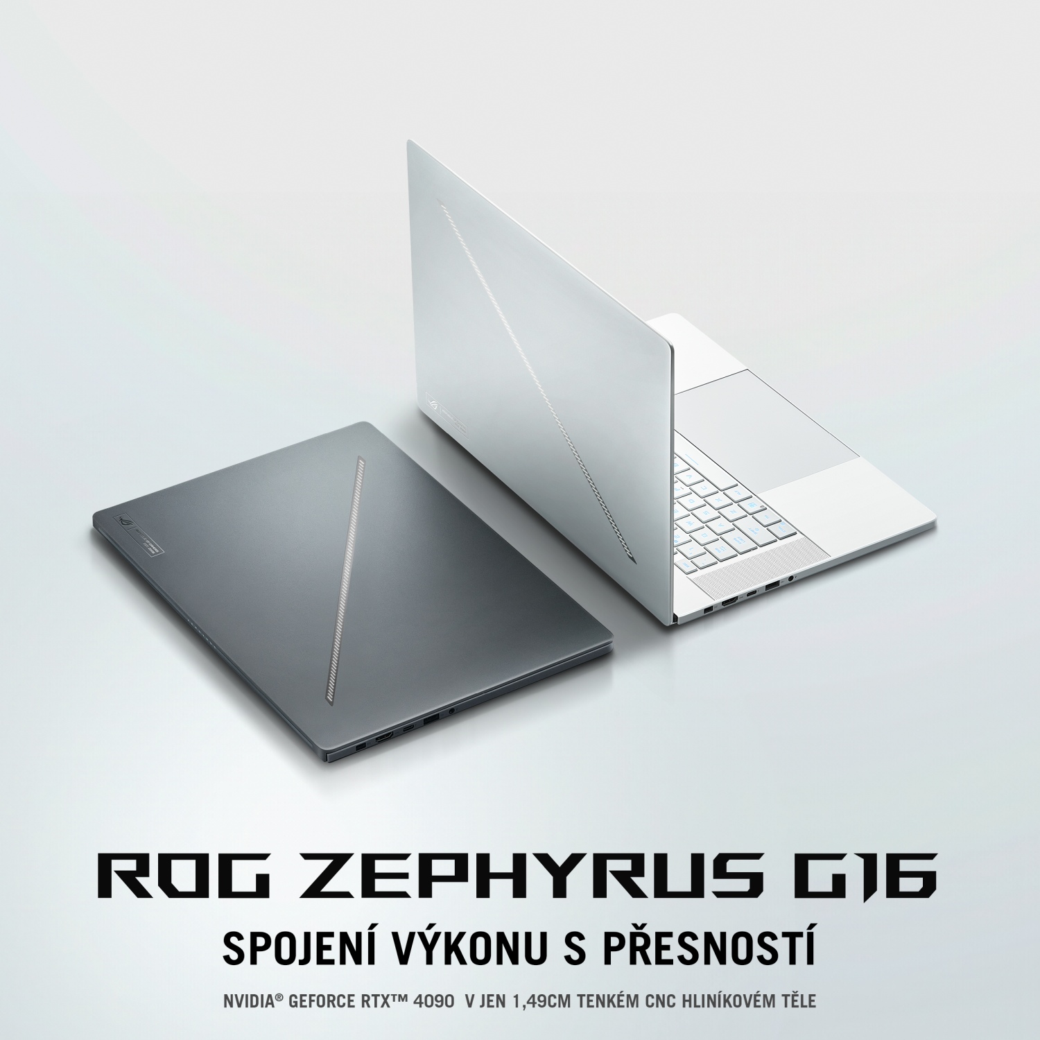 ASUS ROG Zephyrus G16/ GU605MZ/ U9-185H/ 16"/ 2560x1600/ 32GB/ 2TB SSD/ RTX 4080/ W11H/ Gray/ 2R 