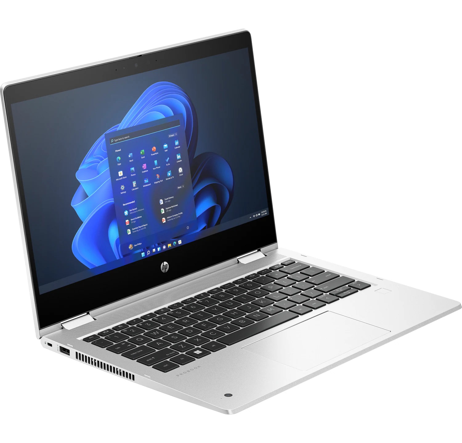 HP ProBook/ x360 435 G9/ R5-7530U/ 13, 3"/ FHD/ T/ 8GB/ 512GB SSD/ RX Vega 7/ W11H/ Silver/ 3RNBD 