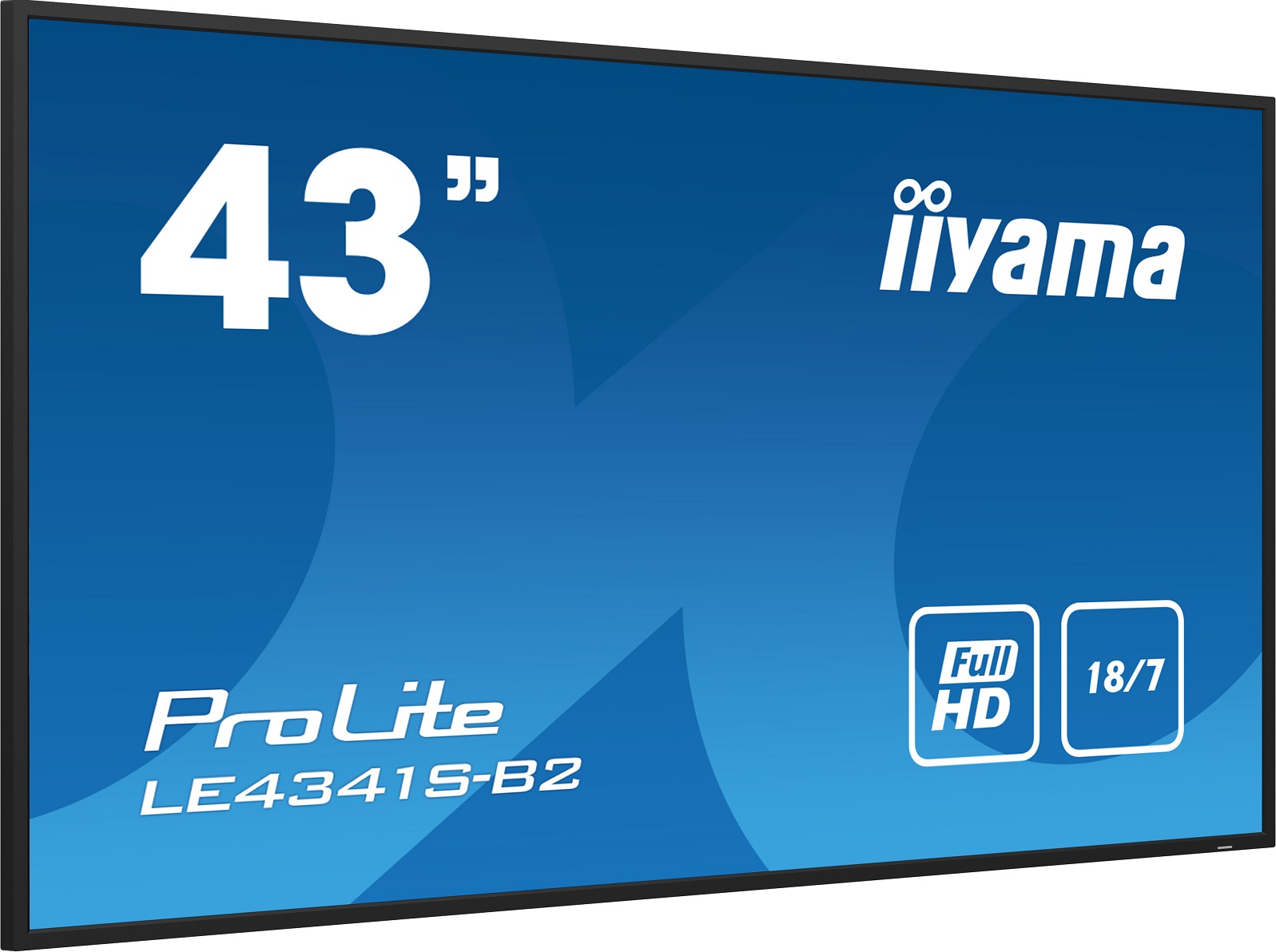 43" iiyama LE4341S-B2: IPS, FHD, 3x HDMI, LAN, USB 