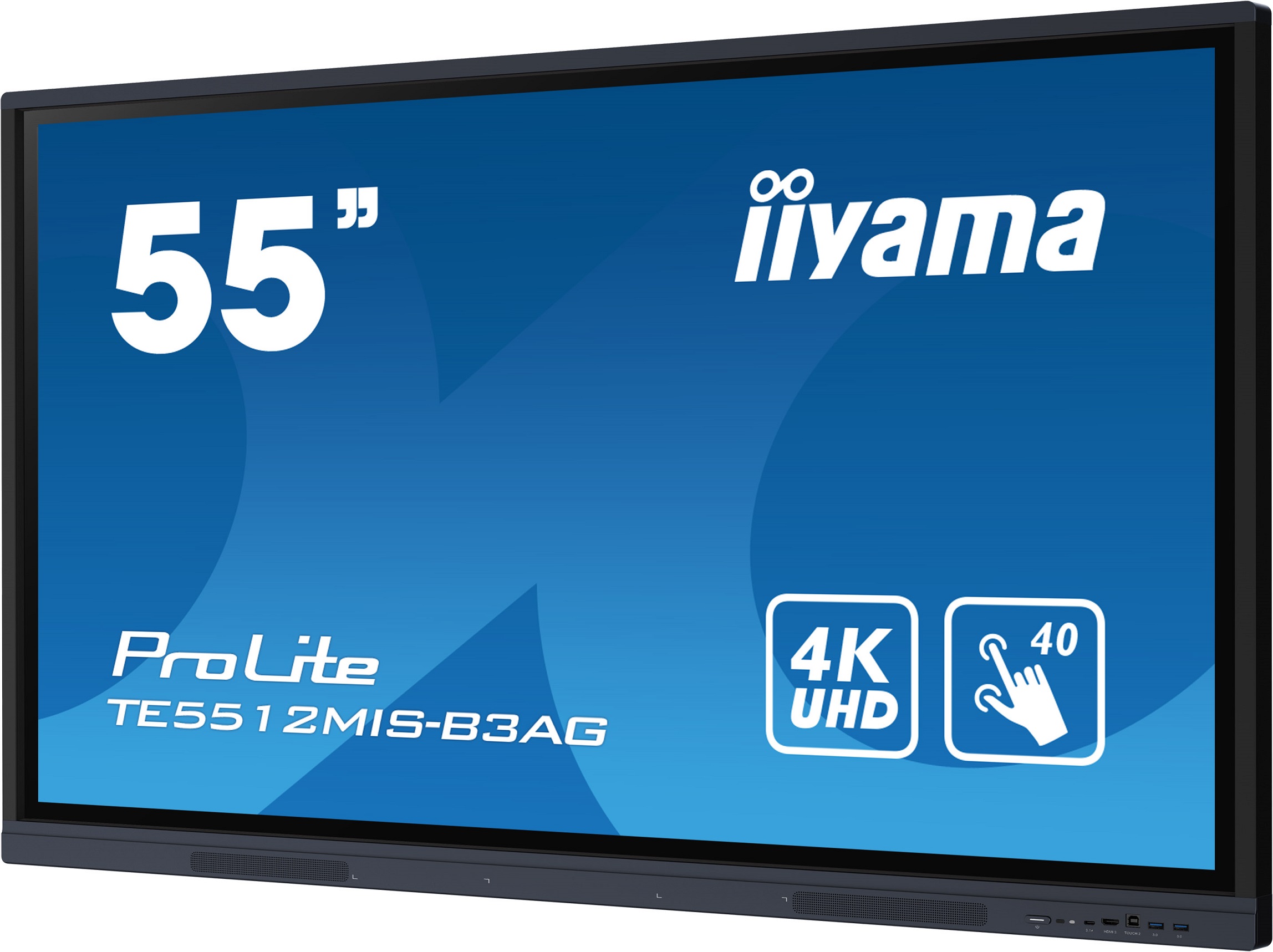 55" iiyama TE5512MIS-B3AG: IPS, 4K, 40P, HDMI, VGA 