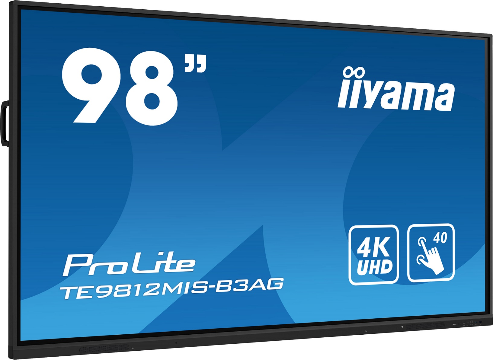 98" iiyama TE9812MIS-B3AG: IPS, 4K, 40P, USB-C 