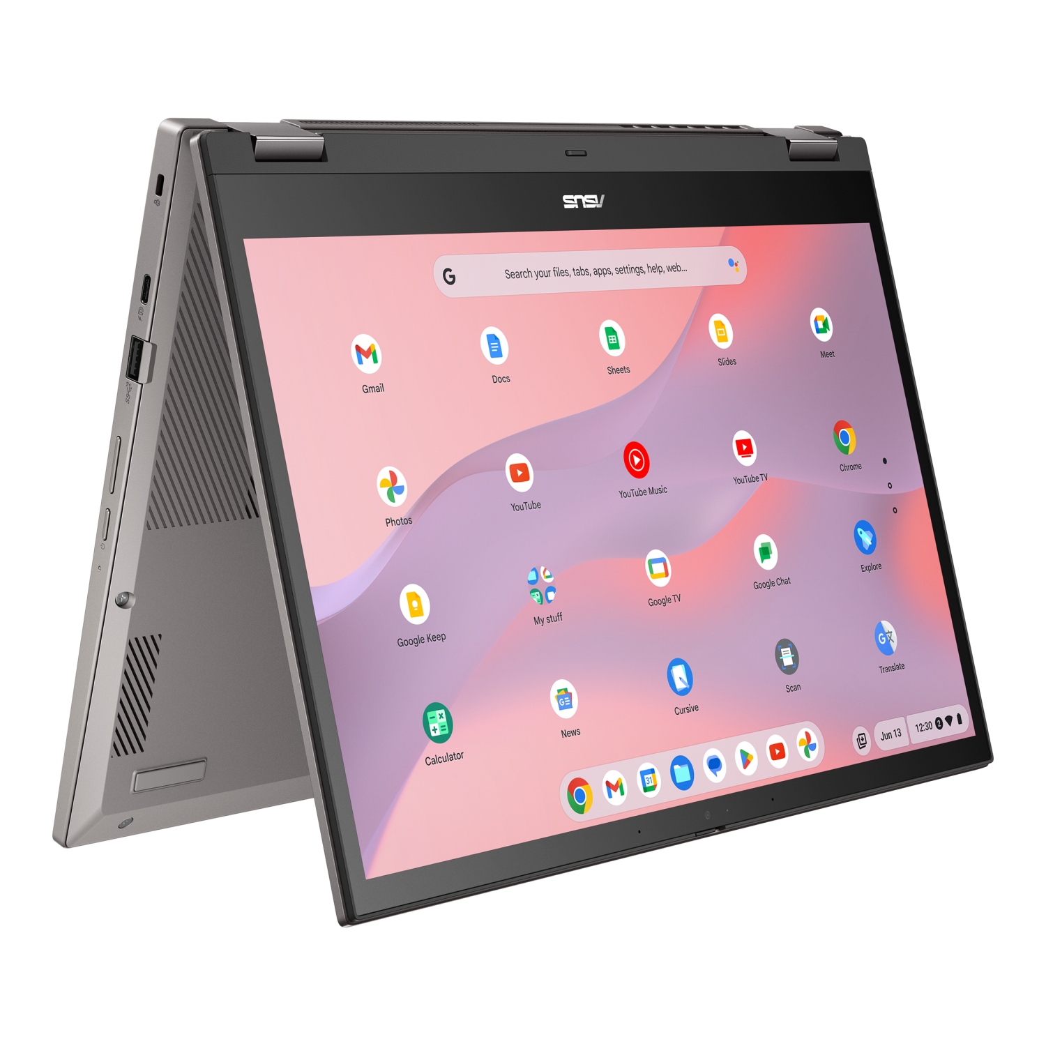 ASUS Chromebook CX34 Flip/ CX3401/ i5-1235U/ 14/ WUXGA/ T/ 8GB/ 256GB SSD/ Iris Xe/ Chrome/ ZINC/ 2R 