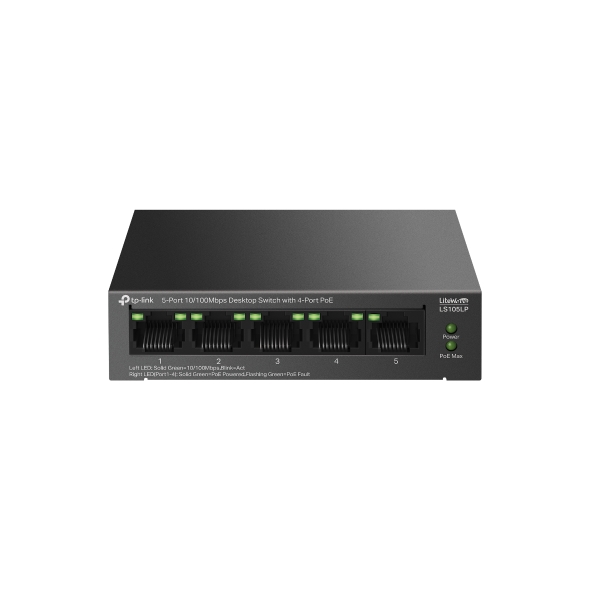 TP-Link LS105LP 5x10/ 100 (4xPOE) Desktop switch