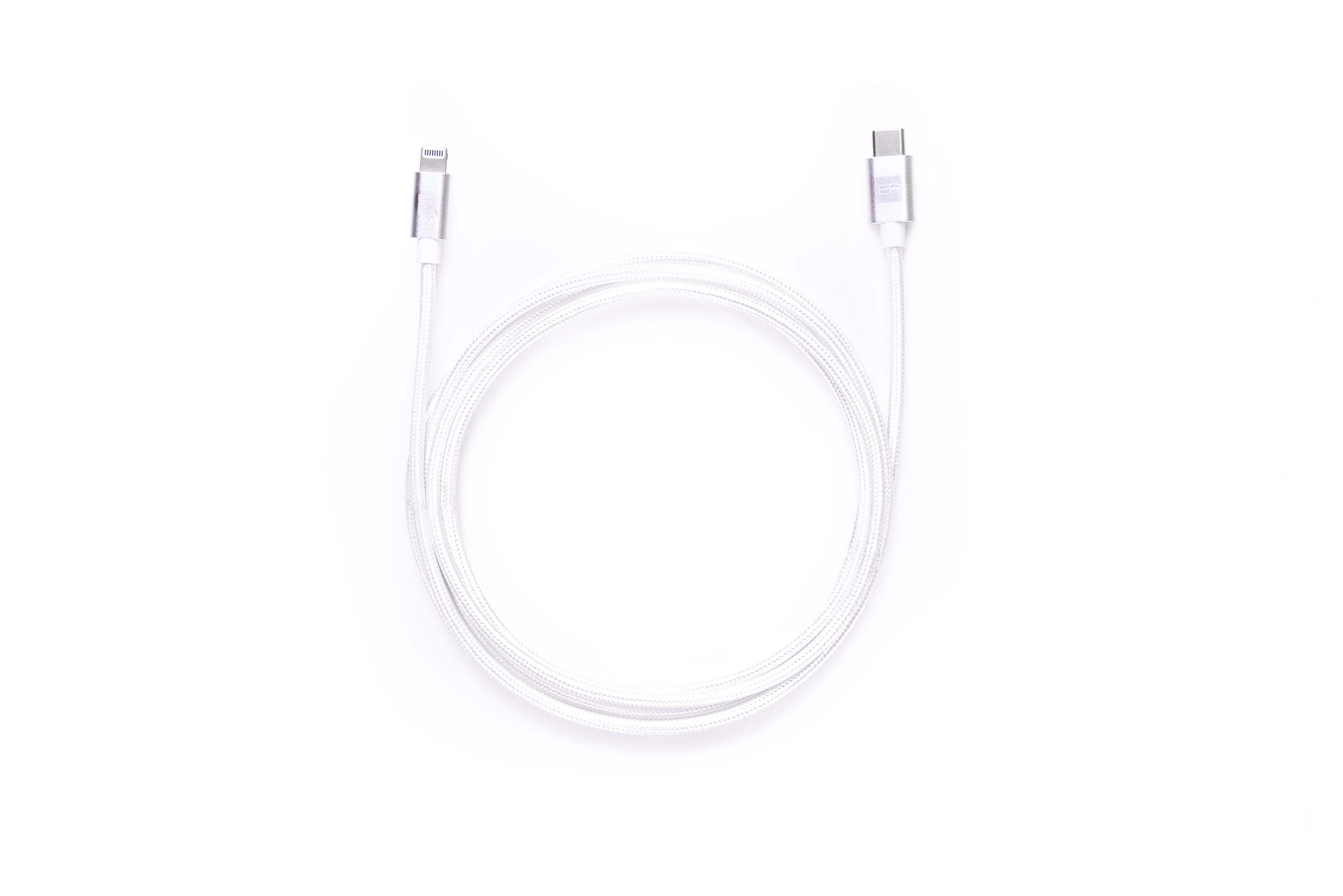 ER POWER kabel USB-C/ C 5A (100W) 120cm bílý