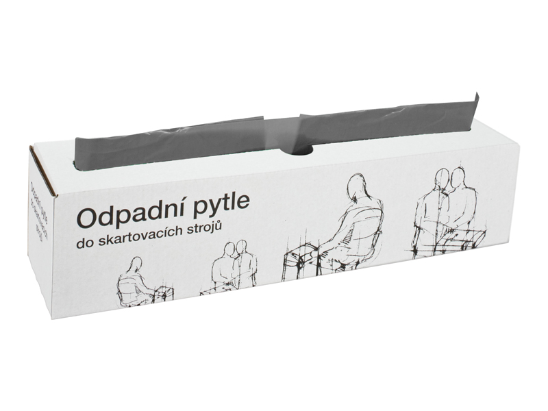 Odpadové vrecia typ III, čierne