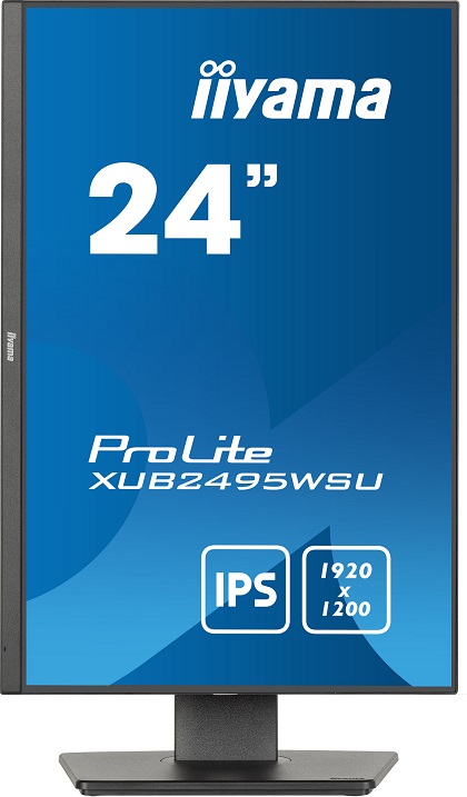 iiyama ProLite/ XUB2495WSU-B7/ 24, 1"/ IPS/ FHD/ 75Hz/ 4ms/ Black/ 3R 